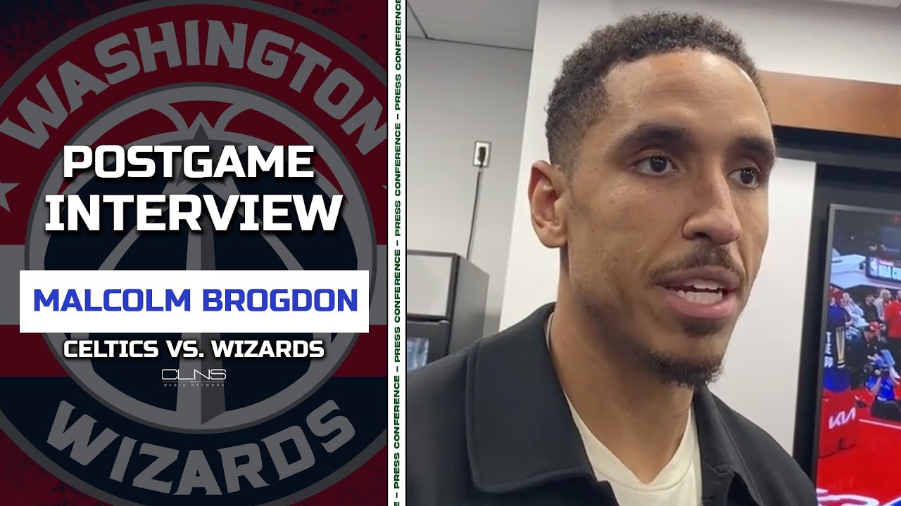 Malcolm Brogdon REACTS to Celtics Trade | Wizards Postgame