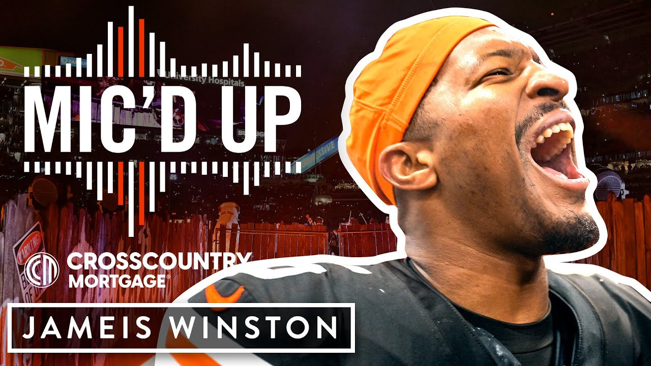 “WE GONNA MAKE SOME SNOW ANGELS!” Jameis Winston Mic'd Up | Week 12 vs. Steelers