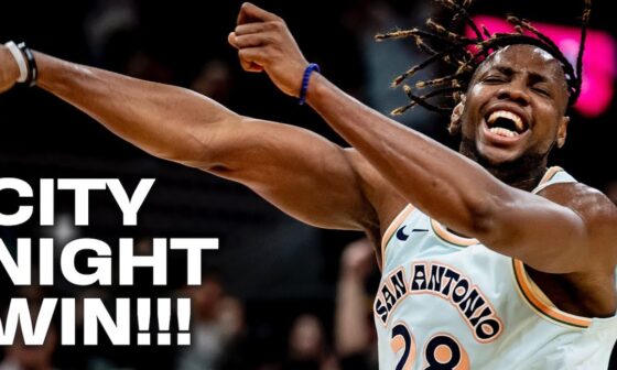 CITY NIGHT WIN AGAINST UTAH JAZZ!