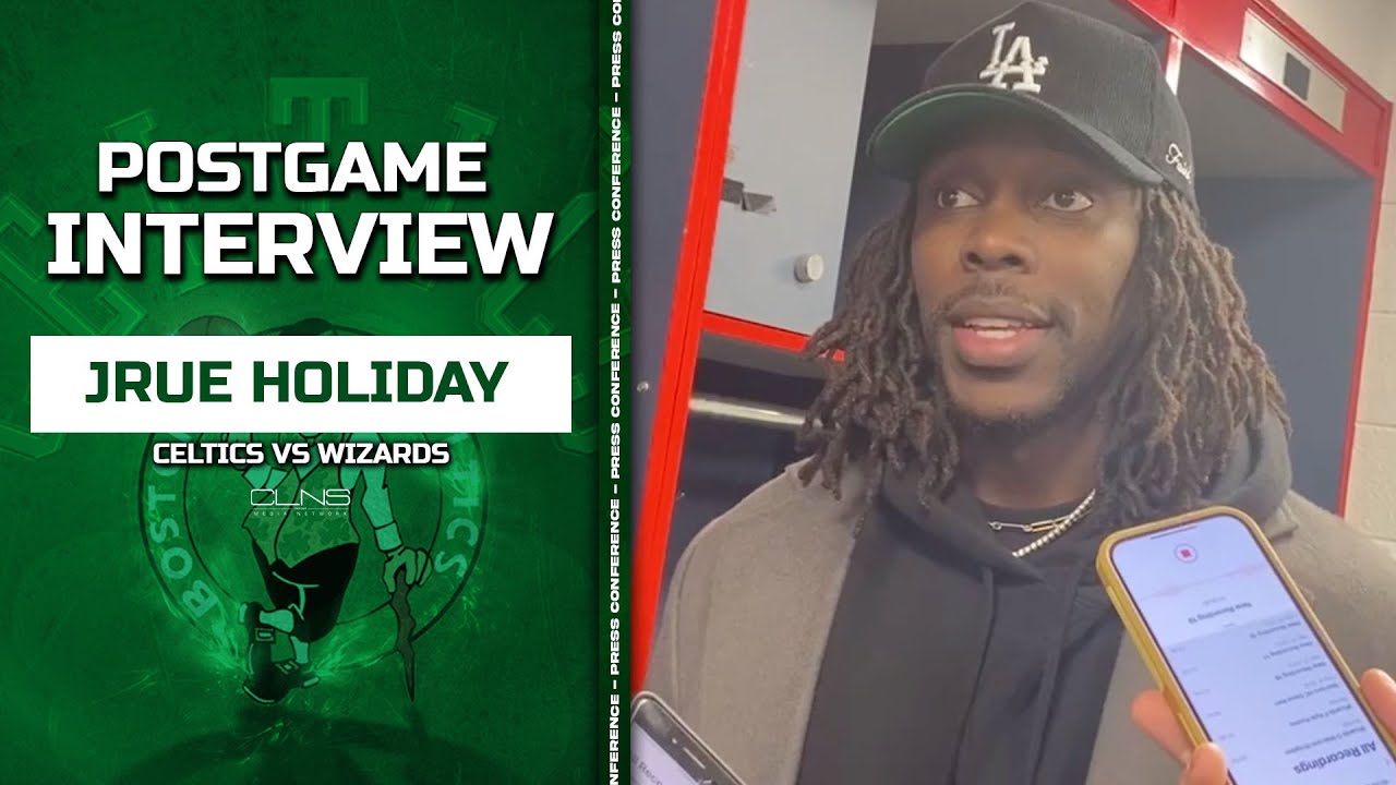 Jrue Holiday PRAISES Luke Kornet After Big Game | Celtics vs Wizards Postgame