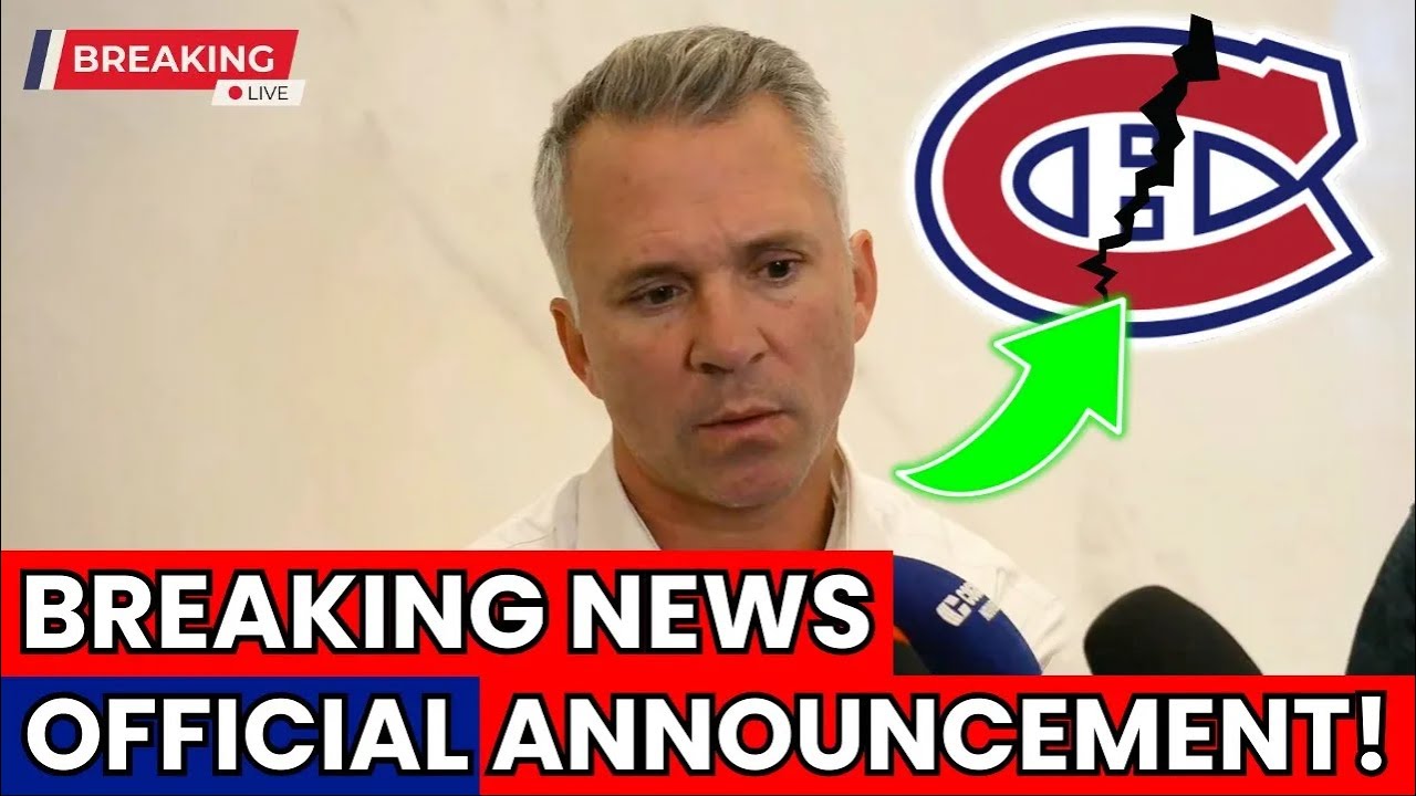 BREAKING: Martin ST. LOUIS Steps Down as Head Coach | Montreal Canadiens News