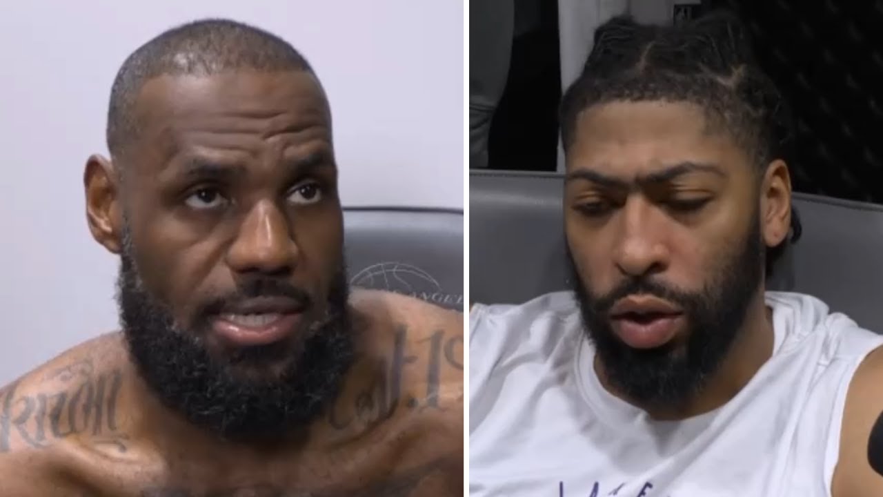 PostGame Interview | LeBron James & Anthony Davis speaks after LA Lakers' 119-118 loss to Magic