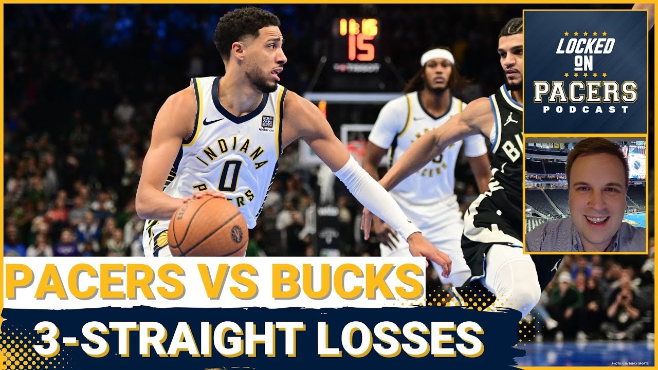 What caused Indiana Pacers to be inconsistent in third-straight loss, this time to Milwaukee Bucks