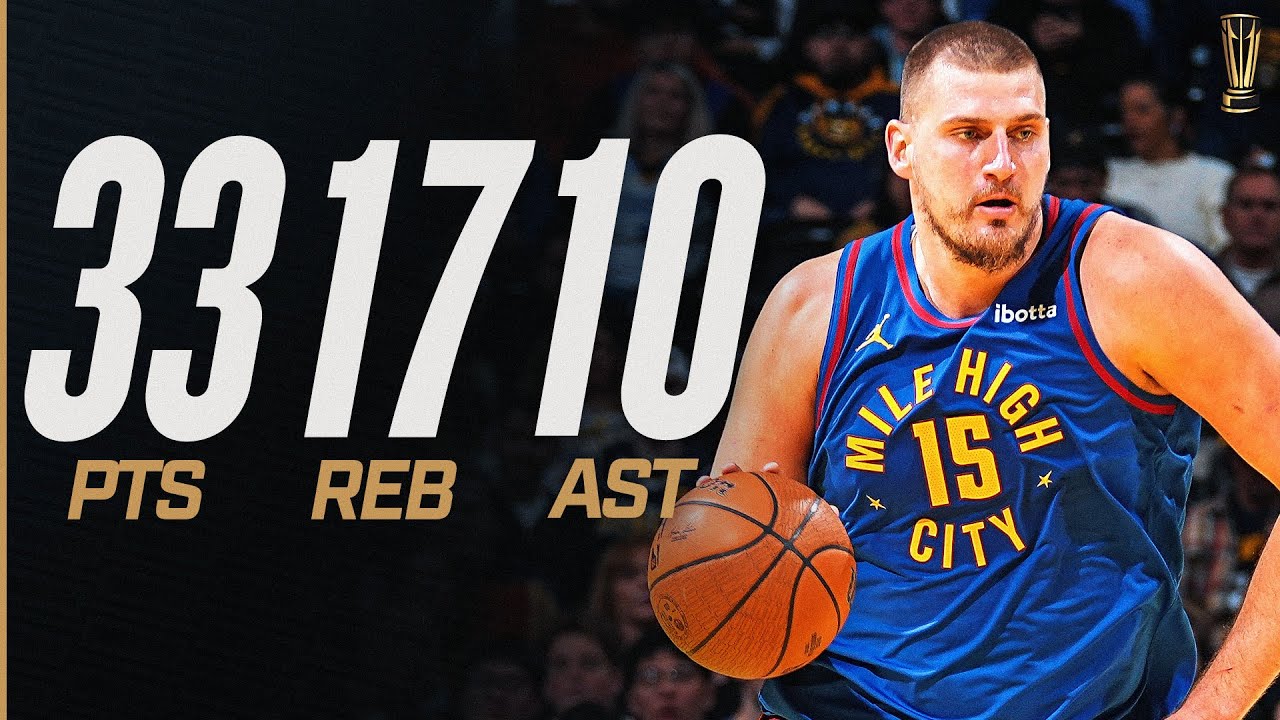 Nikola Jokić’s 5th STRAIGHT TRIPLE-DOUBLE Performance! 🏆| November 22, 2024