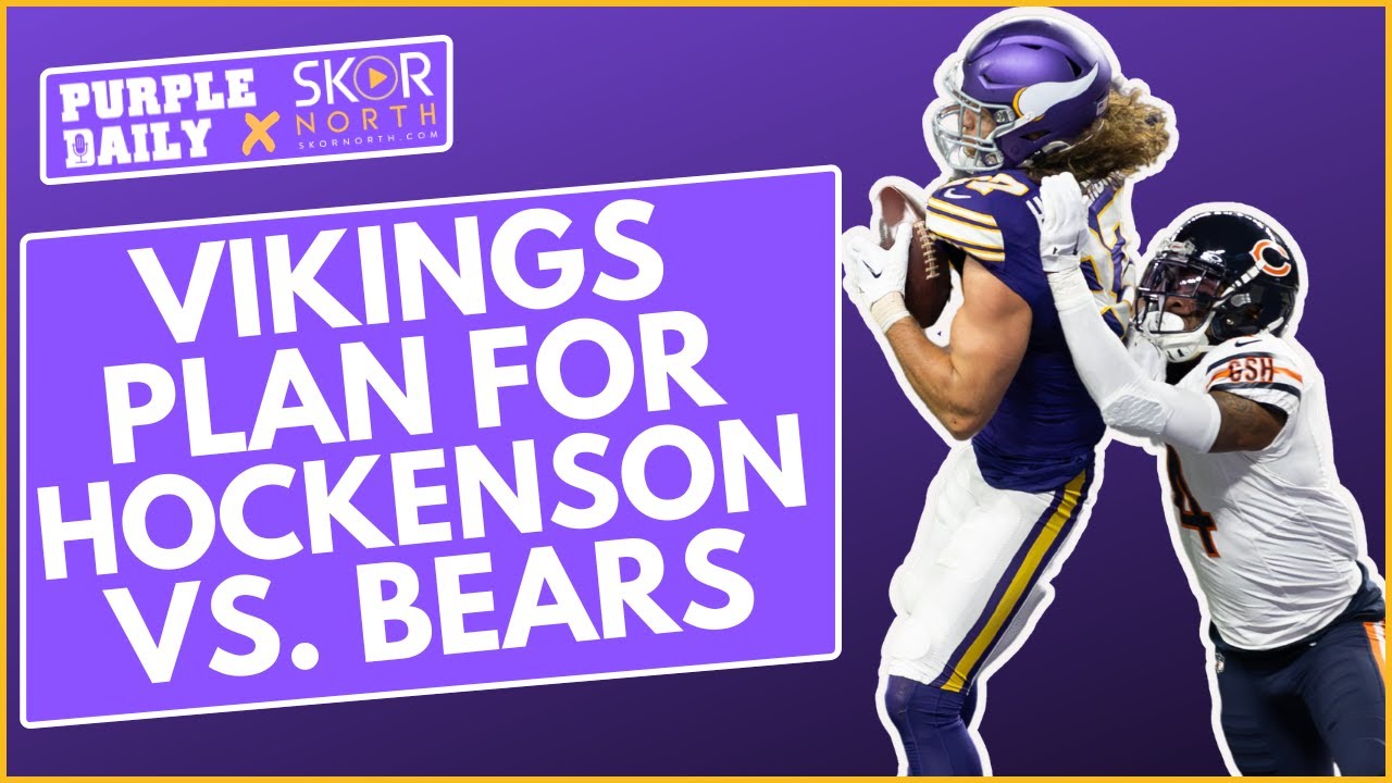 Will Minnesota Vikings unleash T.J. Hockenson against the Chicago Bears?