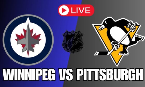 NHL LIVE Stream | Play By Play Winnipeg Jets vs Pittsburgh Penguins