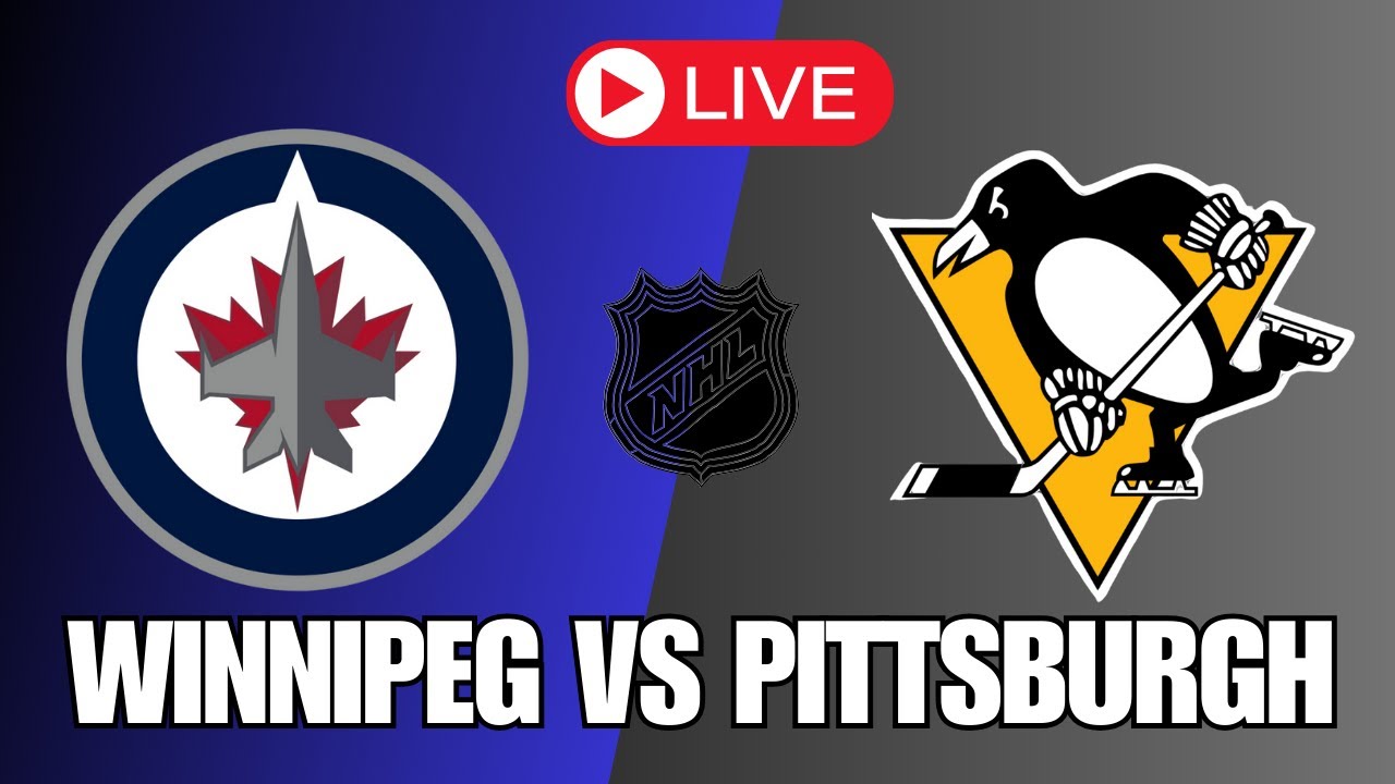 NHL LIVE Stream | Play By Play Winnipeg Jets vs Pittsburgh Penguins