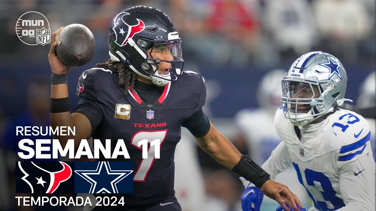 Houston Texans vs. Dallas Cowboys | Resumen NFL en español - Semana 11 | NFL Highlights 2024