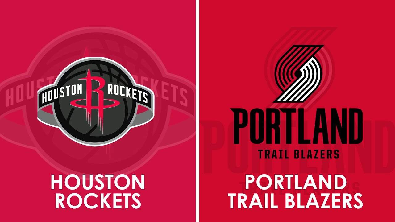 Houston Rockets vs Portland Trail Blazers NBA Live Scoreboard