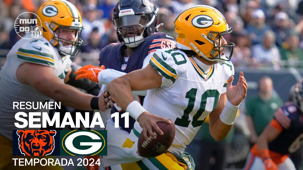 Green Bay Packers vs. Chicago Bears | Resumen NFL en español - Semana 11 | NFL Highlights 2024