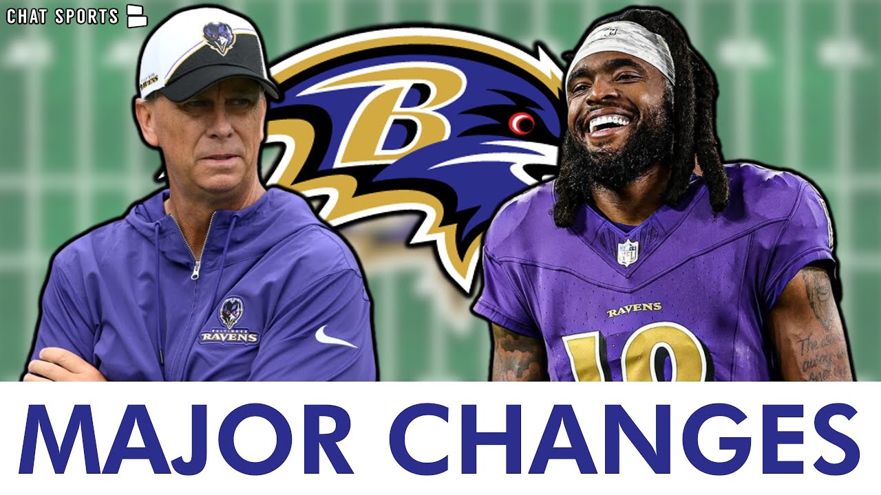 Ravens MAKING MAJOR Changes Before Chargers Game