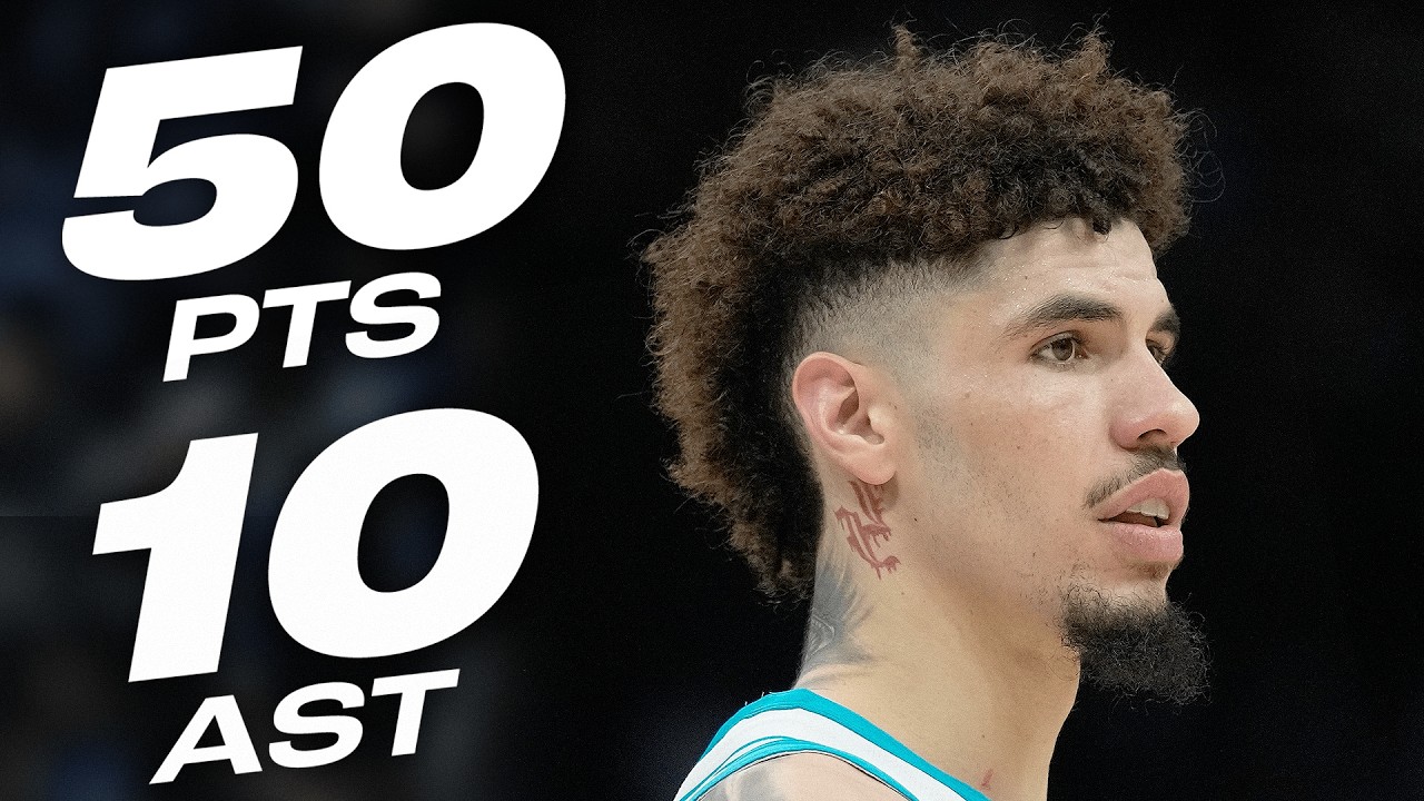 LaMelo Ball ERUPTS For New CAREER-HIGH 50-PT Double-Double! |😤 November 23, 2024