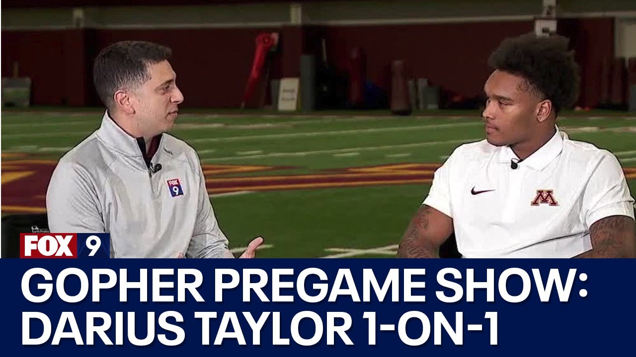 Gopher Pregame Show: Pierre Noujaim sits down with Darius Taylor