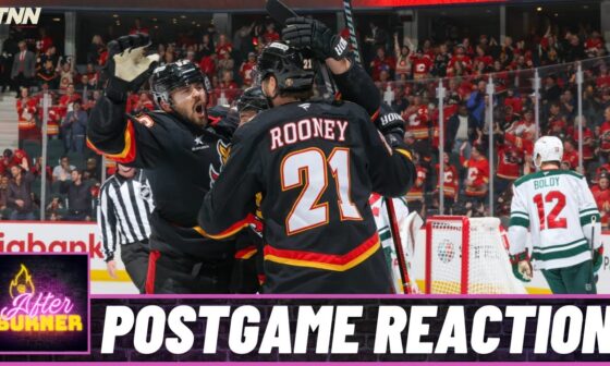 Wild @ Flames Postgame Reaction | FN After Burner - Game 21