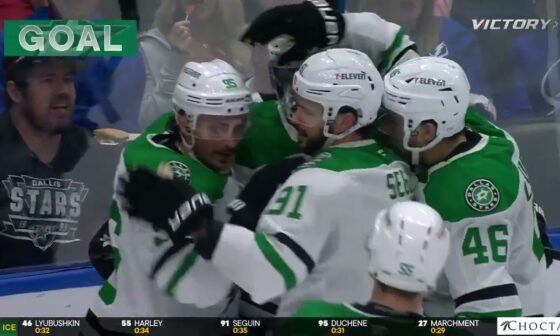 Stars Score 4 En Route to Win Over Lightning