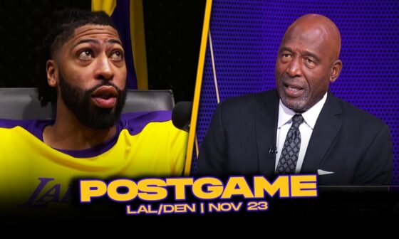 Lakers/Nuggets Postgame x Analysis: J.Worthy, AD, Reaves, Redick, Malone Reactions | Nov 21, 2024