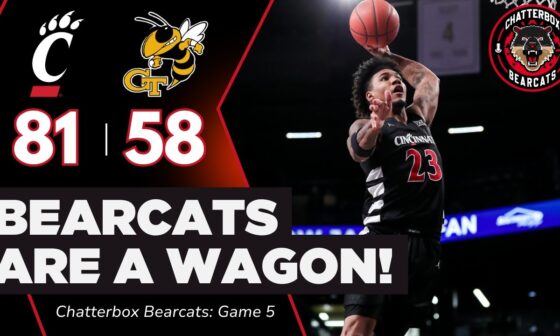 Cincinnati Bearcats Basketball BLOWS OUT Georgia Tech on the Road | Chatterbox Bearcats NCAA College