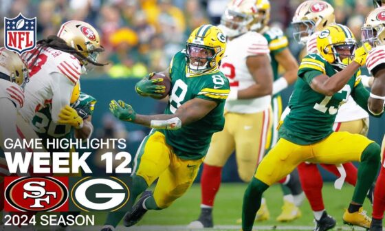 San Francisco 49ers vs. Green Bay Packers | 2024 Week 12 Game Highlights