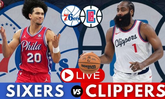 Philadelphia 76ers vs LA Clippers Play-By-Play & Live Scoreboard