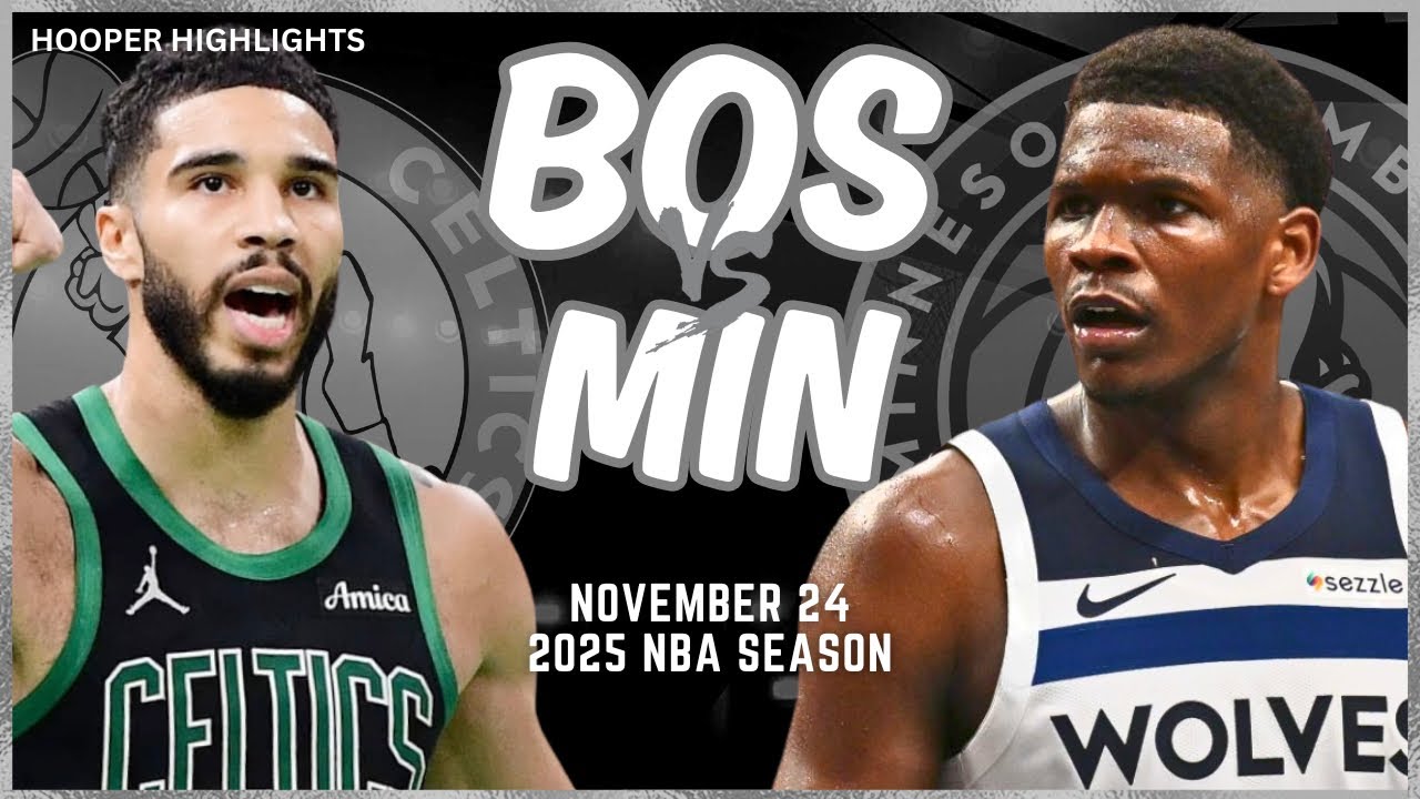 Boston Celtics vs Minnesota Timberwolves Full Game Highlights | Nov 24 | 2025 NBA Season