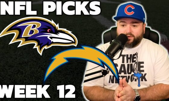 Ravens vs Chargers Week 12 Bets - NFL Monday Picks With Kyle Kirms