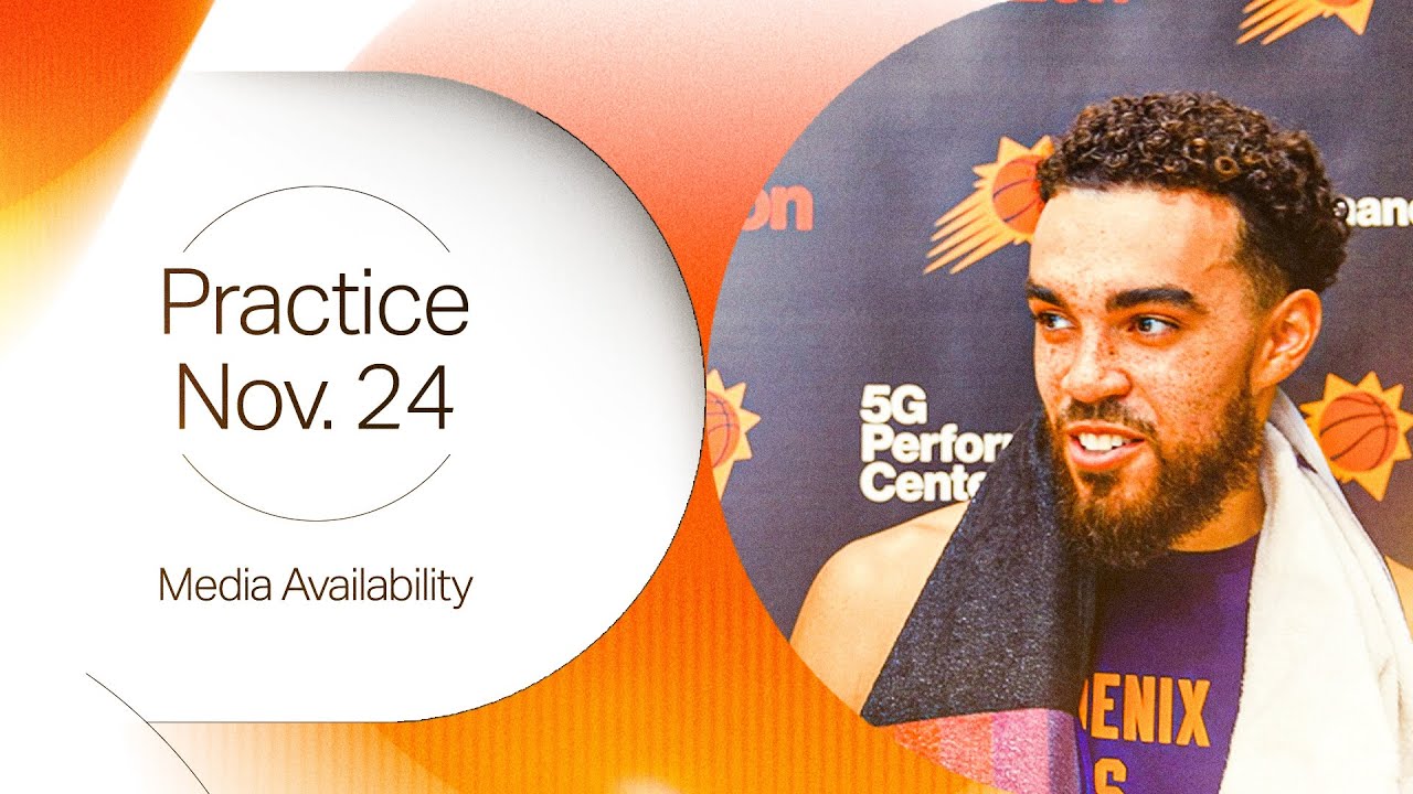 11-24-24 Phoenix Suns Practice Media Availability: Mike Budenholzer, Tyus Jones, and Monté Morris