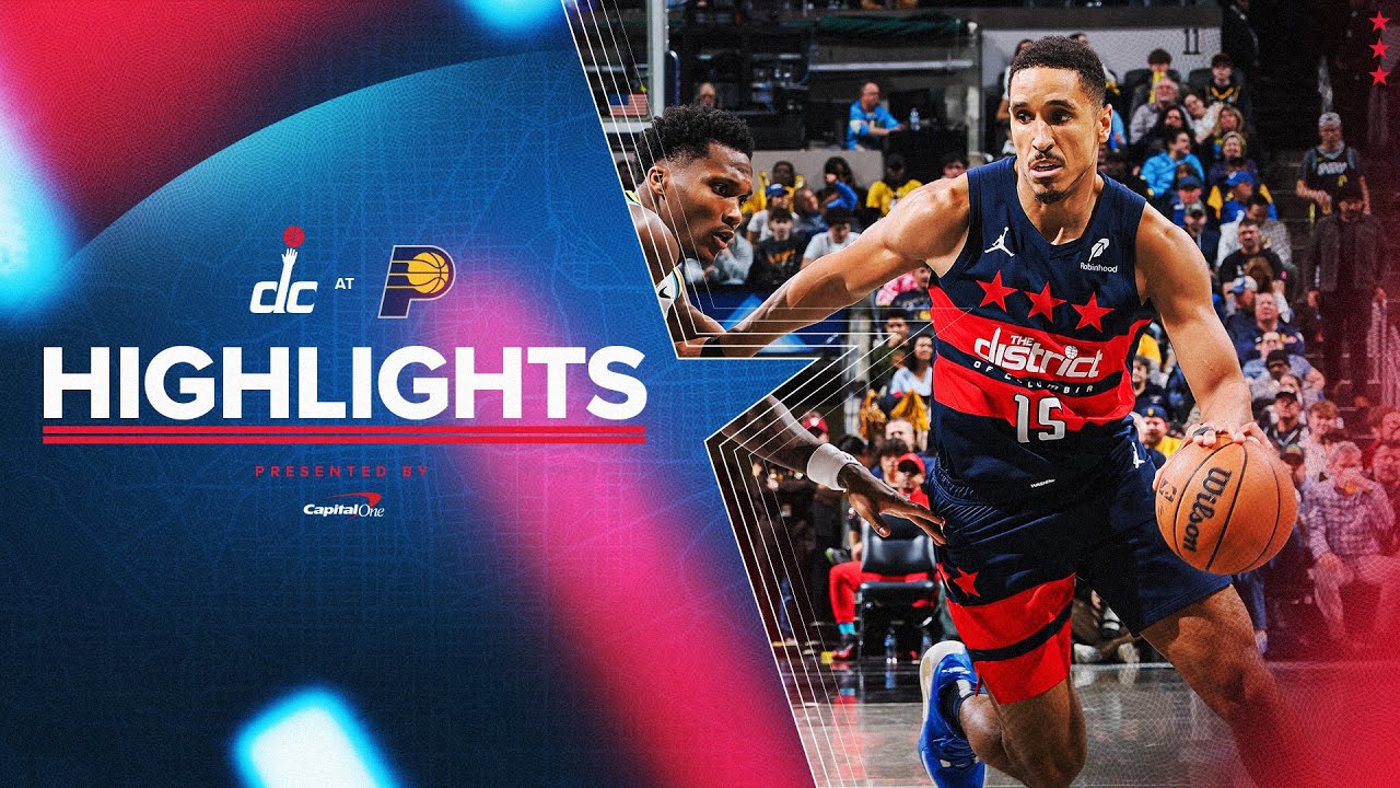 Highlights: Washington Wizards at Indiana Pacers | 11.24.24