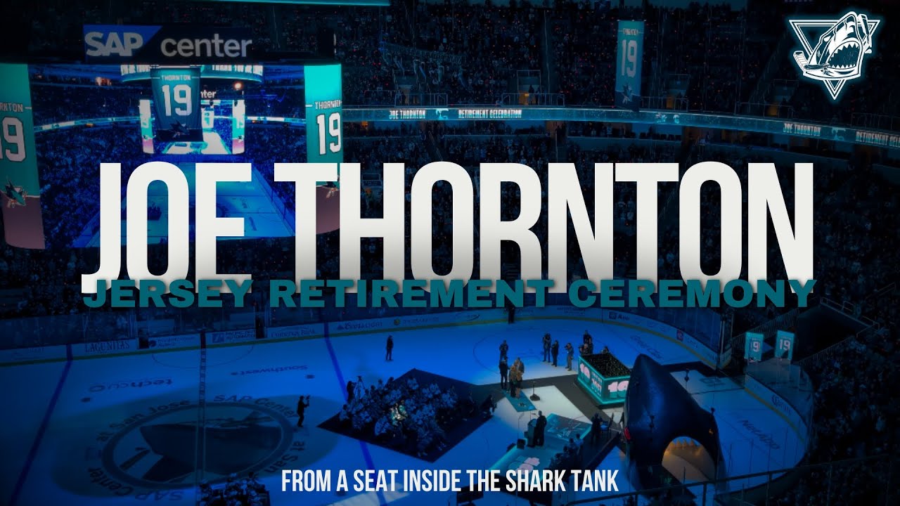 Joe Thornton Jersey Retirement Ceremony