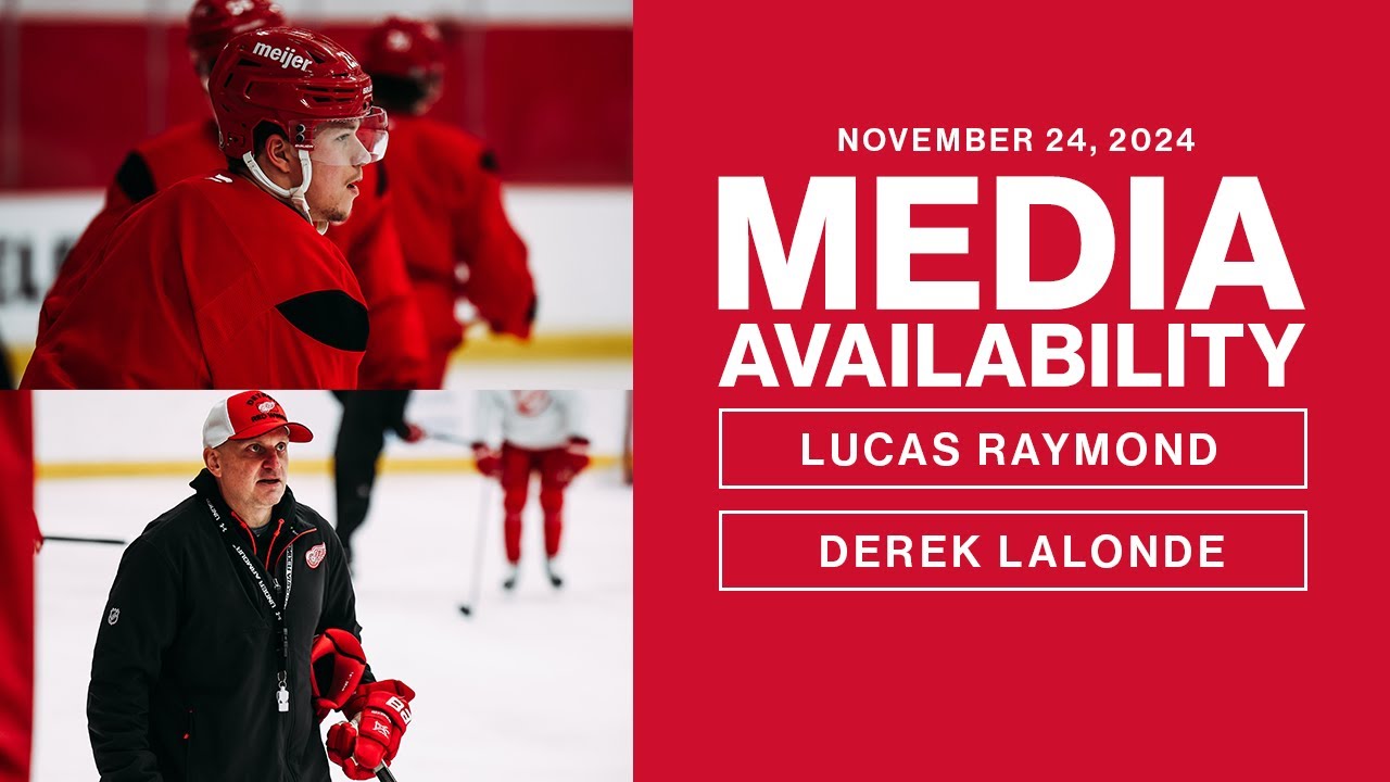 Lucas Raymond & Derek Lalonde Media Availability | Nov. 24, 2024