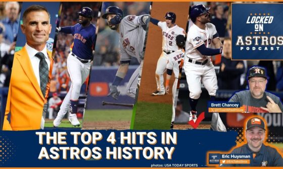 The top 4 homers Astros in team history