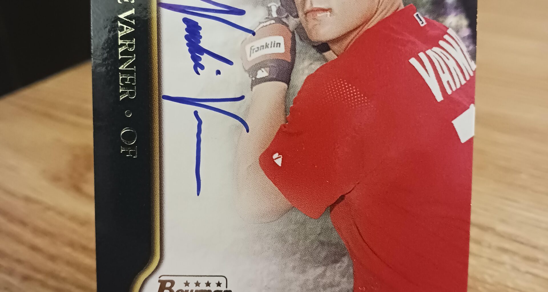 Posting a Reds autographed card every day until we win the World Series. Day 530: Noochie Varner