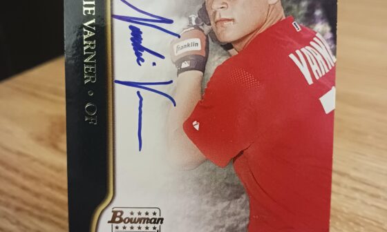 Posting a Reds autographed card every day until we win the World Series. Day 530: Noochie Varner