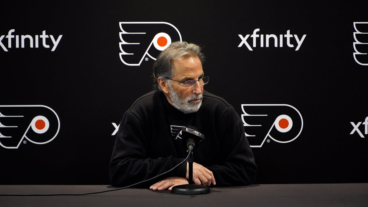 11/25 PHI vs. VGK Pregame: John Tortorella