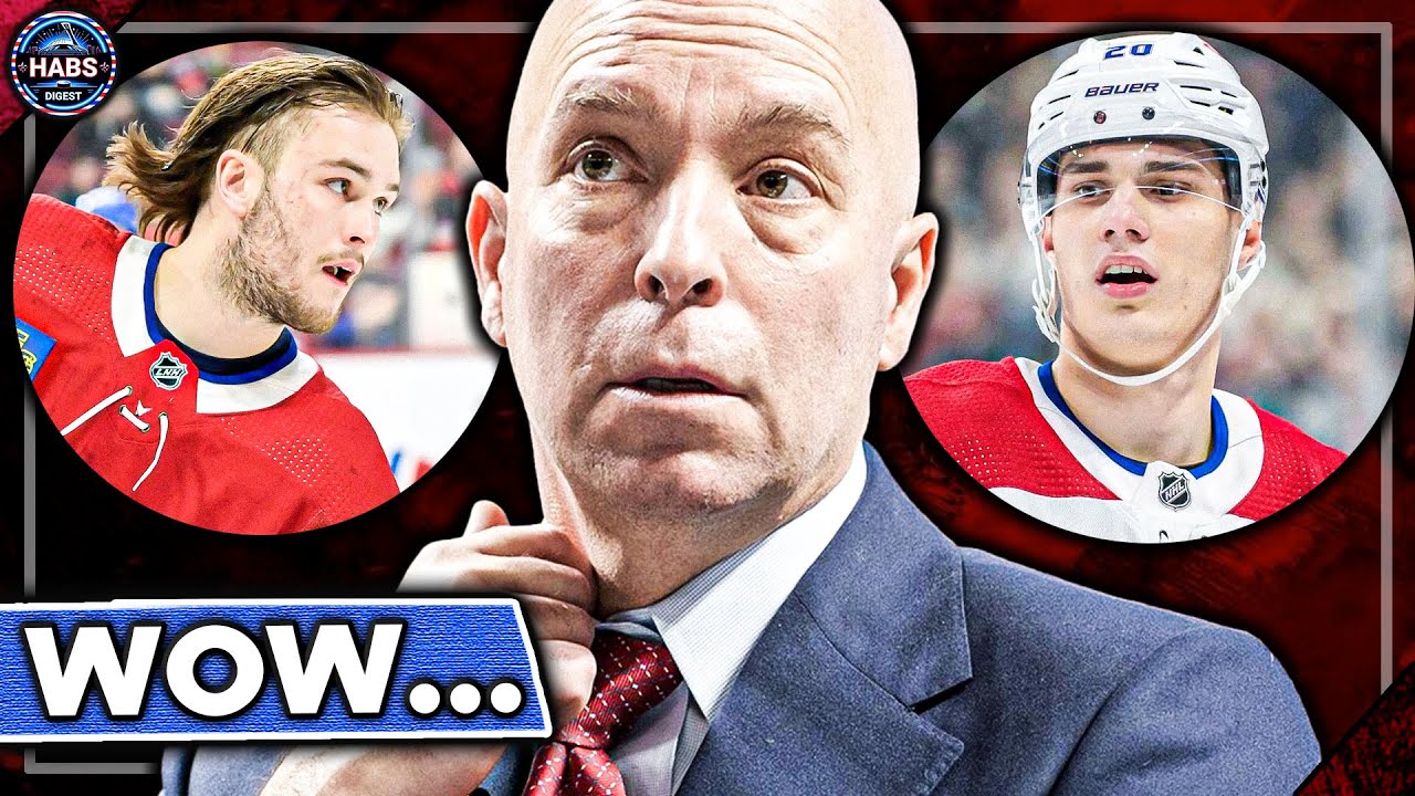 Habs make MULTIPLE moves... - SHOCKING lineup update