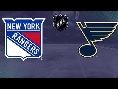 NY Rangers VS St Louis Blues LIVE Play by Play Reaction! NHL