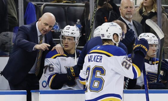 Jim Montgomery Mic'd Up in Blues' Coaching Debut