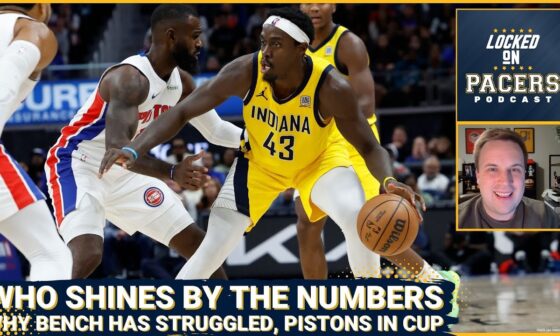 Which Indiana Pacers players have the biggest impact this season by the numbers? Plus bench issues