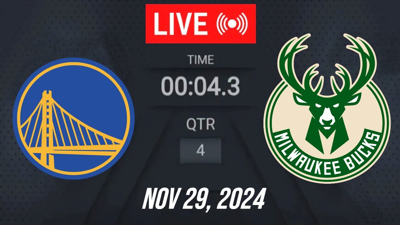 NBA LIVE! Milwaukee Bucks vs Golden State Warriors | November 29, 2024 | Warriors vs Bucks 2K25