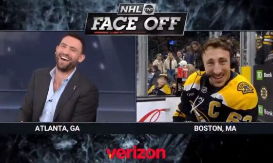 Brad Marchand's Jab at Paul Bissonnette Over Restaurant Fight Had TNT Panel Cracking Up