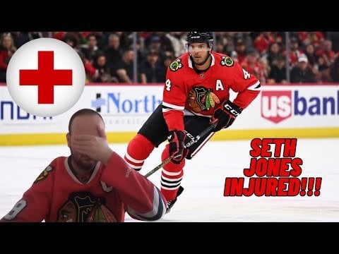 Seth Jones foot injury!!! (SWEDISH)