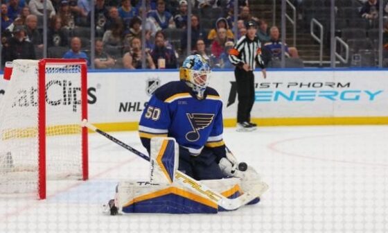 NHL executive believes Carolina would be in on Binnington should he become available in the next few weeks.