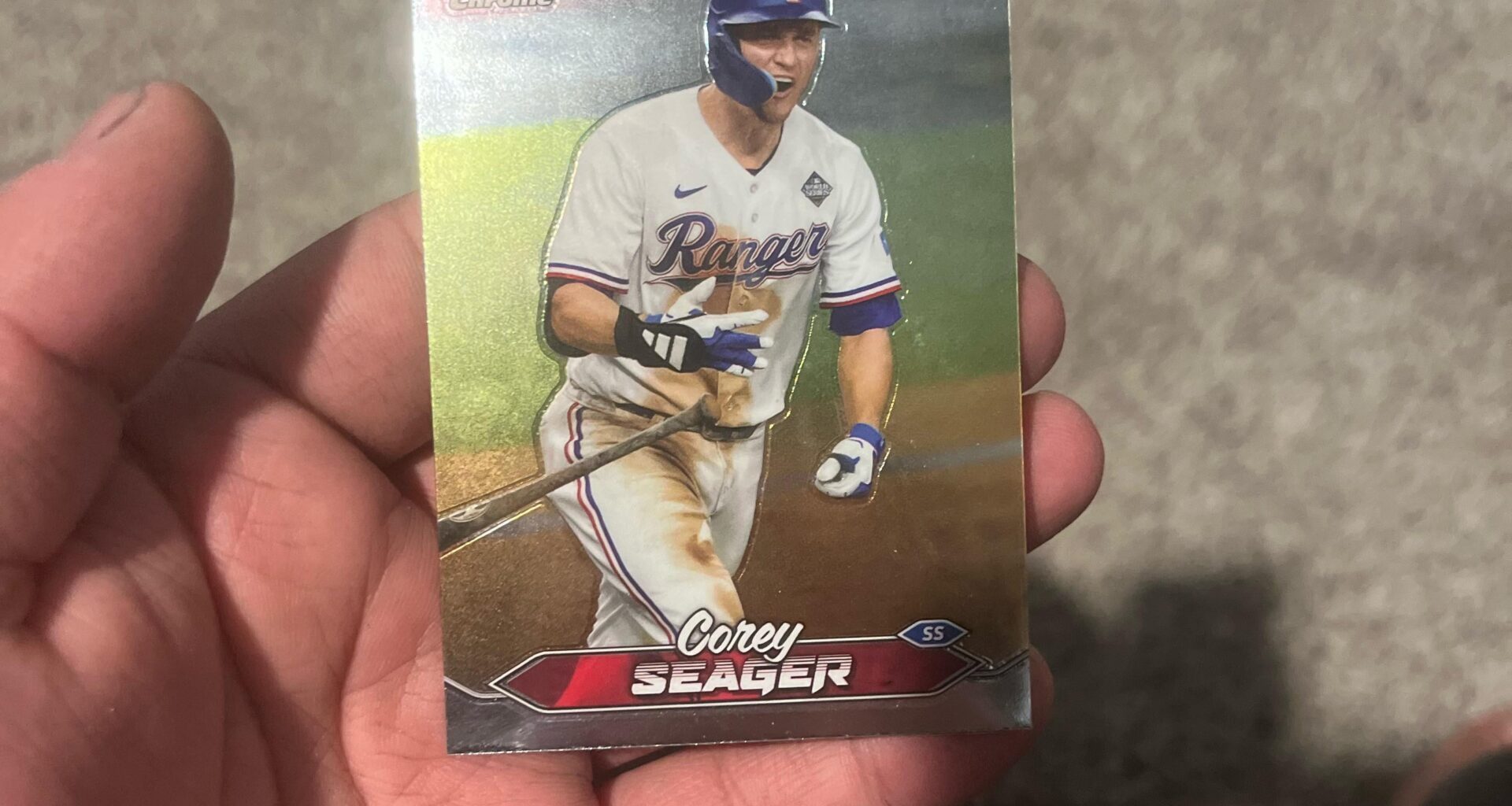 Courageous about this corey seager topps card