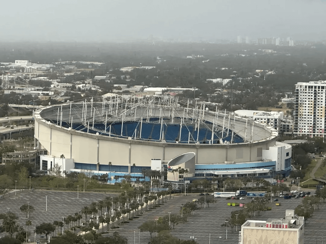 The Trop With No Roof (like 3 parts stayed during hurricane and got removed)