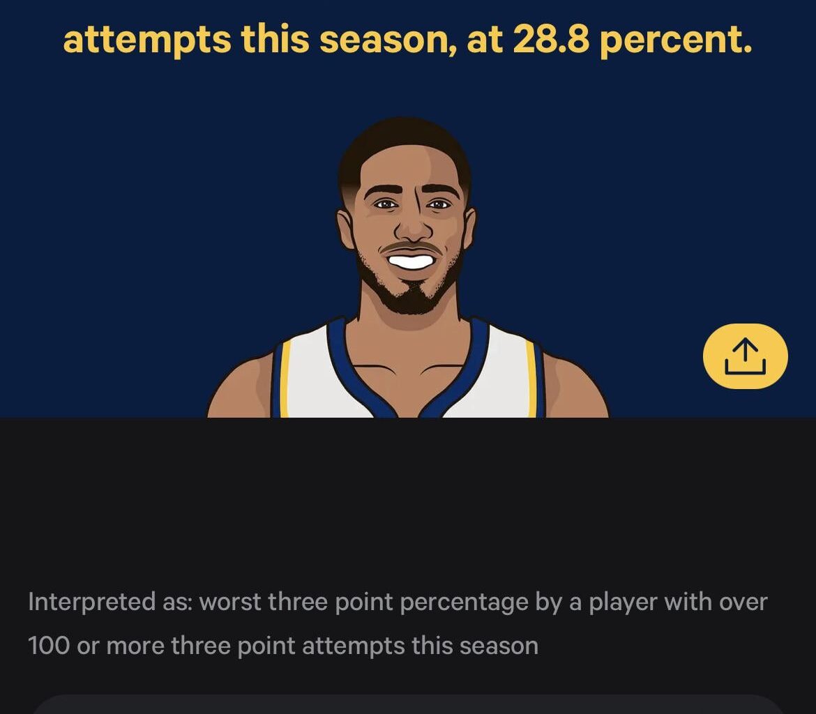 Will be worse % after this last game