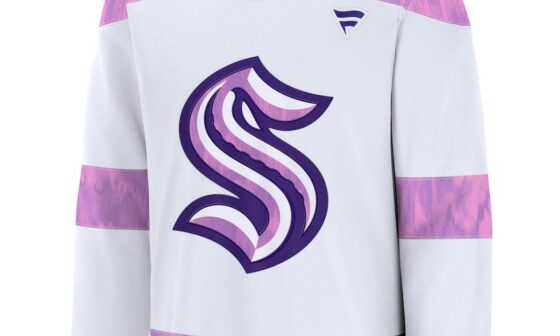 Fight cancer jerseys available, along with other fight cancer merch