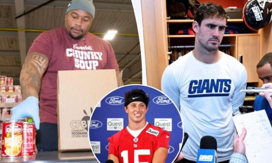 Dexter Lawrence: Giants players have no idea why team benched Daniel Jones