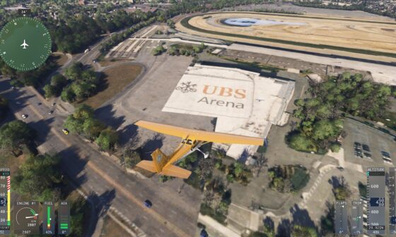 UBS Arena In Microsoft Flight Simulator 2024…