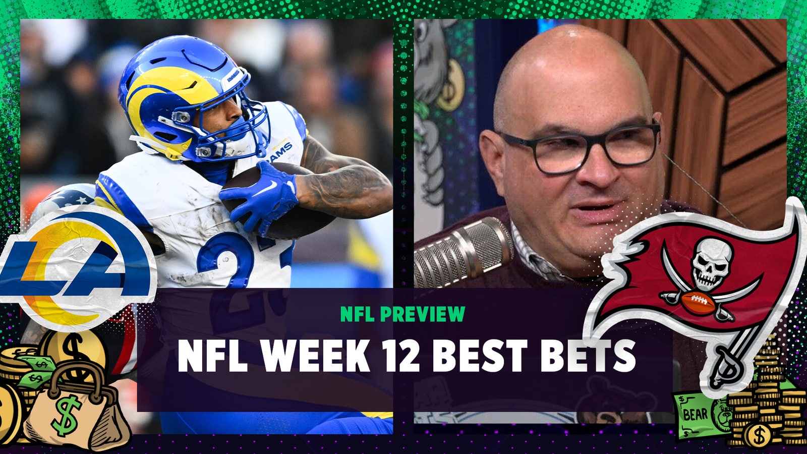 Los Angeles Rams, Tampa Bay Buccaneers are BEST BETS in NFL Week 12 