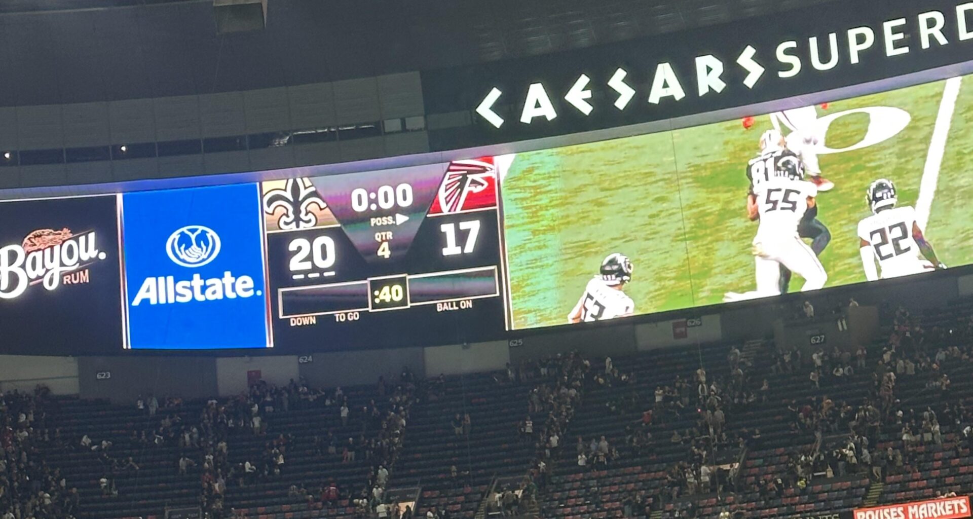 Beat the Falcons, & ate beignets without making a mess. Yesterday was a win win.