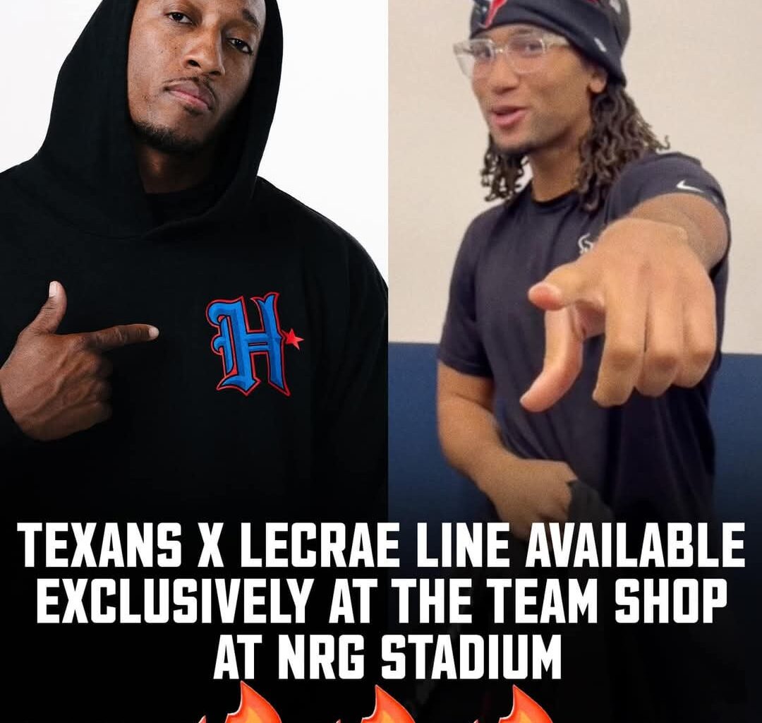 Christian Rapper Lecrae to have an exclusive merch line at the Team Store! As well as signing autographs before the game this week!